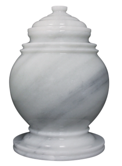 Antique White - Princess Marble Urn