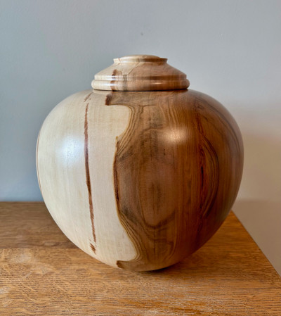 Red Gum Hand Turned Urn