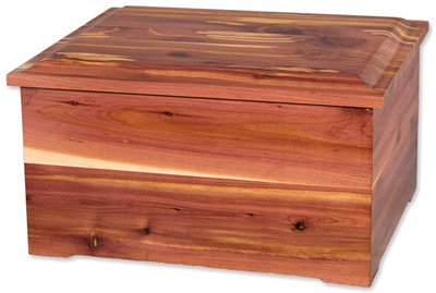 Cedar Memory Chest Keepsake Box