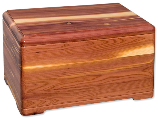Cedar Wood Cremation Urn Made in the USA - Urns Northwest