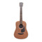 White background picture of guitar urn 