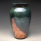 Raku Ceramic Cremation Urn in Imperial Blue