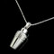 Cremation Urn Pendant Necklace in Sterling Silver