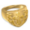 14k Gold Men's Cross Cremation Ring