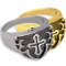 Men's Cross Cremation Ring (Black)