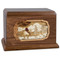 Horse & Rider Lake Companion Urn - Walnut