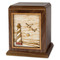 Cape Hatteras Lighthouse Cremation Urn - Walnut Wood