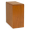 Niche Cremation Urn - Mahogany Wood