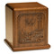 Lighthouse Mahogany Cremation Urn