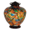 Greco Hand Blown Glass Funeral Urn - Autumn