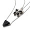 Cremation Jewelry Memorial Necklace - Butterfly & Lava Rock Diffuser