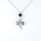 Beautiful dragonfly cremation urn necklace