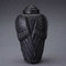 Angel Wings Ceramic Urn - Black Matte Finish