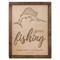 Gone Fishing Cremation Urn Plaque - Sailfish Urn