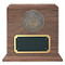 Navy Medallion Walnut Military Urn