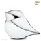 Soul Bird Brass Cremation Urn in Silver - Male - Adult