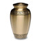 Classic Brass Cremation Urn - Brushed Brass Finish