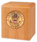 Freedom Military Urn in Natural Cherry (unstained, lacquer only)