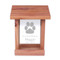 Personalized Pet Memorial Bird Feeder - Paw Print