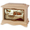 Rustic Paradise Urn in Maple