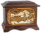 Mountain Lakes Urn - Walnut wood