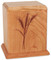 Laser Carved Wheat Cremation Urn