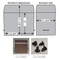 Clark Steel Burial Vault Diagram & Dimensions