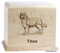 Legacy Breed Line Pet Urn - Maple