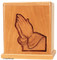 Praying Hands Cherry Wood Cremation Urn