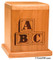 Blocks Infant Urn | Child Cremation Urns