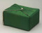 Silk Fabric Cremation Urn in Hunter Green | Silk Urns