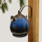 Birdhouse Urn in Cobalt Blue | Hanging