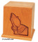 Praying Hands Cherry Keepsake Urn