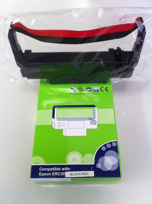 ERC 30 RIBBON BLACK/RED (EPSON COMPATIBLE)