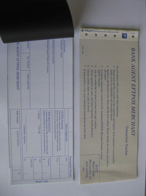 POS1 EFTPOS TRANSACTION VOUCHER (PACK OF 50)