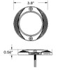 Lumitec Scallop Surface Mount Pathway Light Lumitec Scallop Surface Mount Pathway Light
