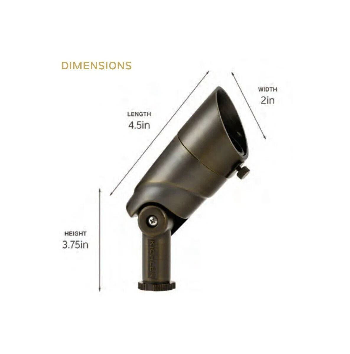 Kichler 16016 LED Adjustable Small Accent Light