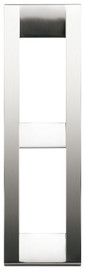 Idea Square Cover Plate Die-Cast - Brushed Nickel
