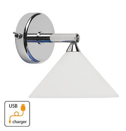 St. Maarten II Reading Lamp w/ USB