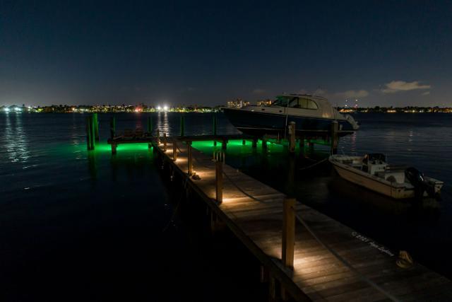 Historic Home in West Palm Beach with Kraken Underwater Lights