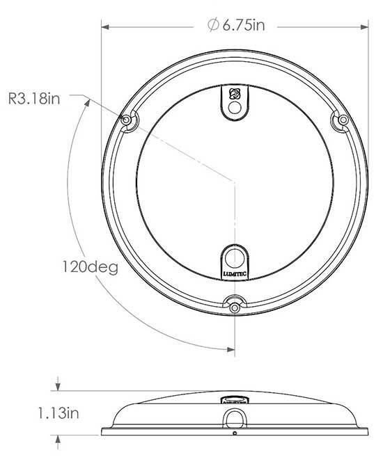 Dimensions Touch Dome