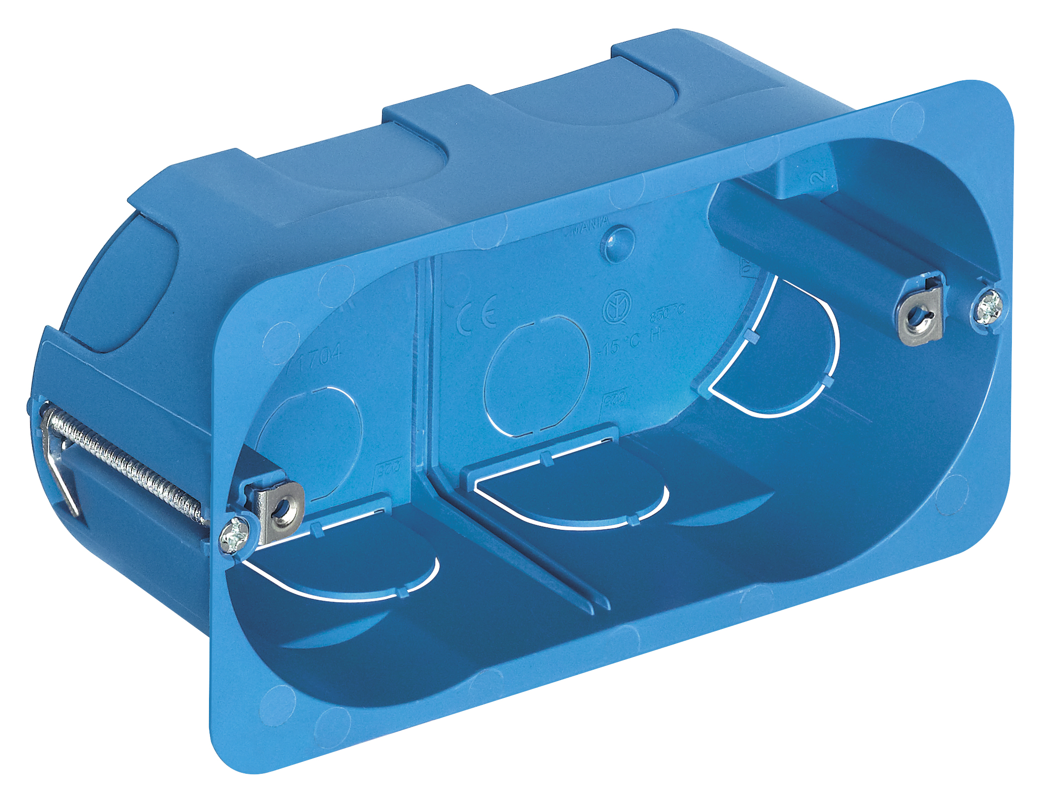 Mounting Electrical | 4-Module Mounting Box for Hollow Walls