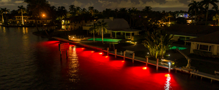 Underwater LED Dock Lights