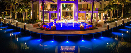 Fort Lauderdale Corner Lot Dock Lights