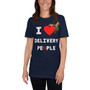 I heart delivery people! Show your support the next time you get food delivered by wearing this t-shirt! We are so thankful for the people still delivering delicious meals and our groceries to our doorstep! Buy this t-shirt today and donate 20% of proceeds to Feeding America or Direct Relief!