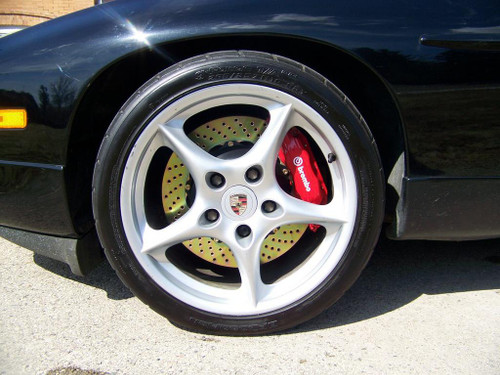 Brembo Drilled Front GT Big Brake Kit for Porsche 928 1986.5-1995, 355mm