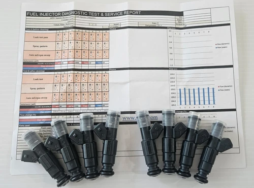 Matched set 19 lb 4 hole injectors (replacement for 928-606-119-02) fits 87-95 models