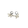 Pearl Huggie Hoop Earring