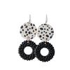 Dalmatian Drop Earring