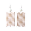 Cinder Rose Rattan Earring